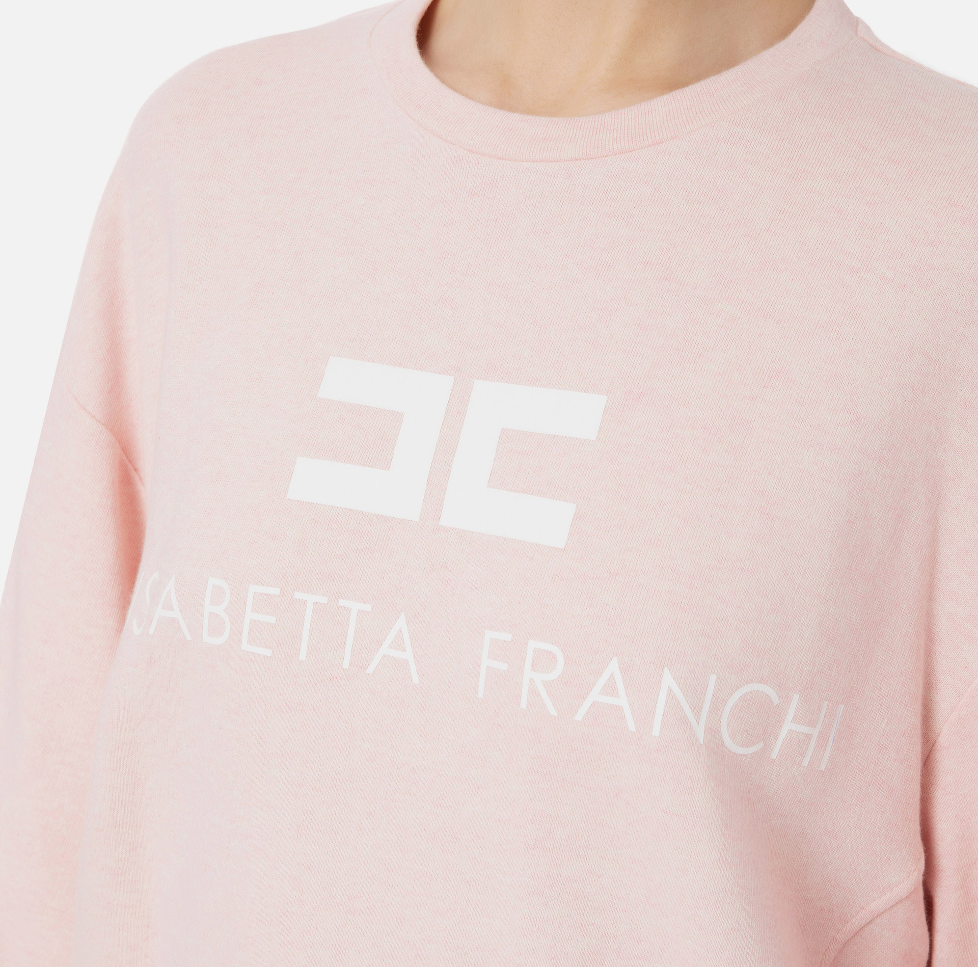 Felpa Iconic Elisabetta Franchi - Elisabetta Franchi® Outlet