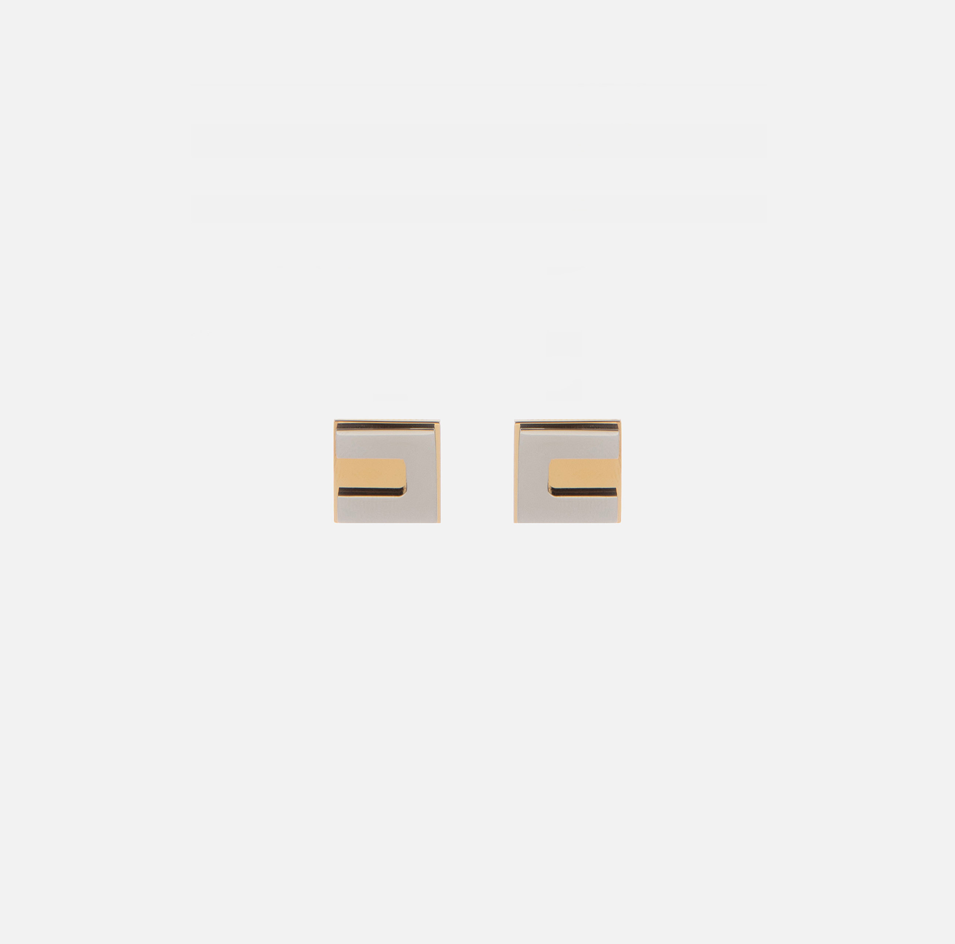 Boucles d'oreilles logo cube - Elisabetta Franchi® Outlet