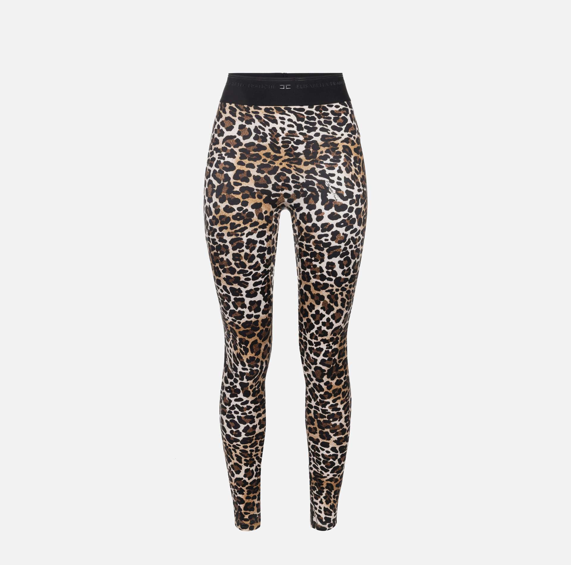 Animalier Lycra leggings | Elisabetta Franchi® Outlet