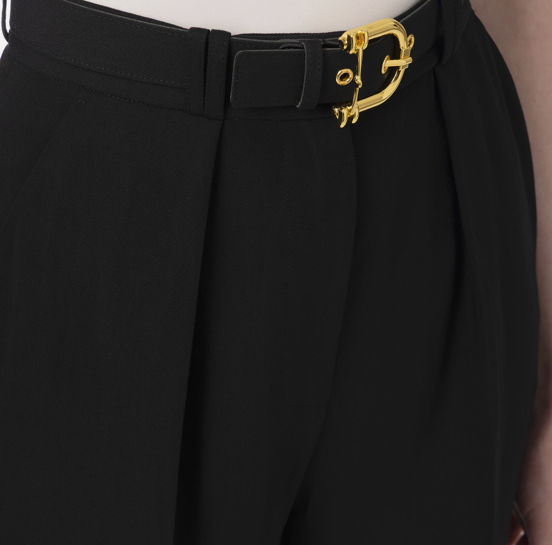 Trousers with darts - Elisabetta Franchi® Outlet