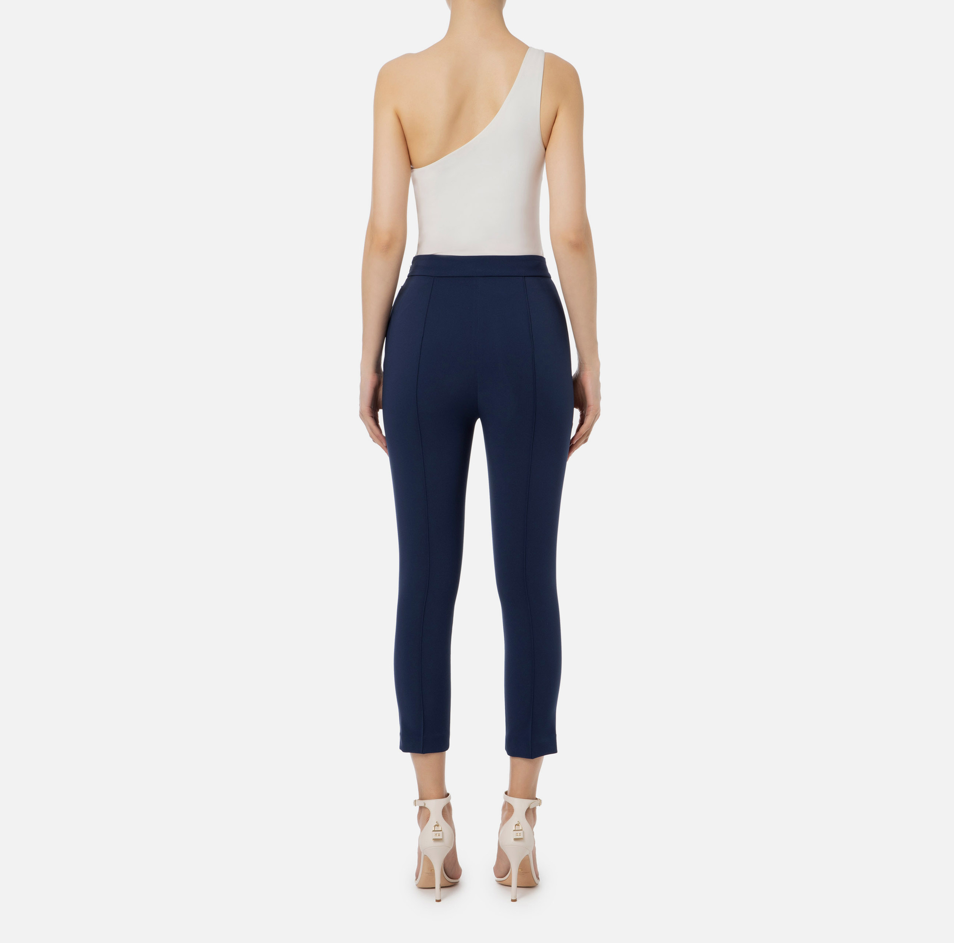 Cigarette trousers - Elisabetta Franchi® Outlet