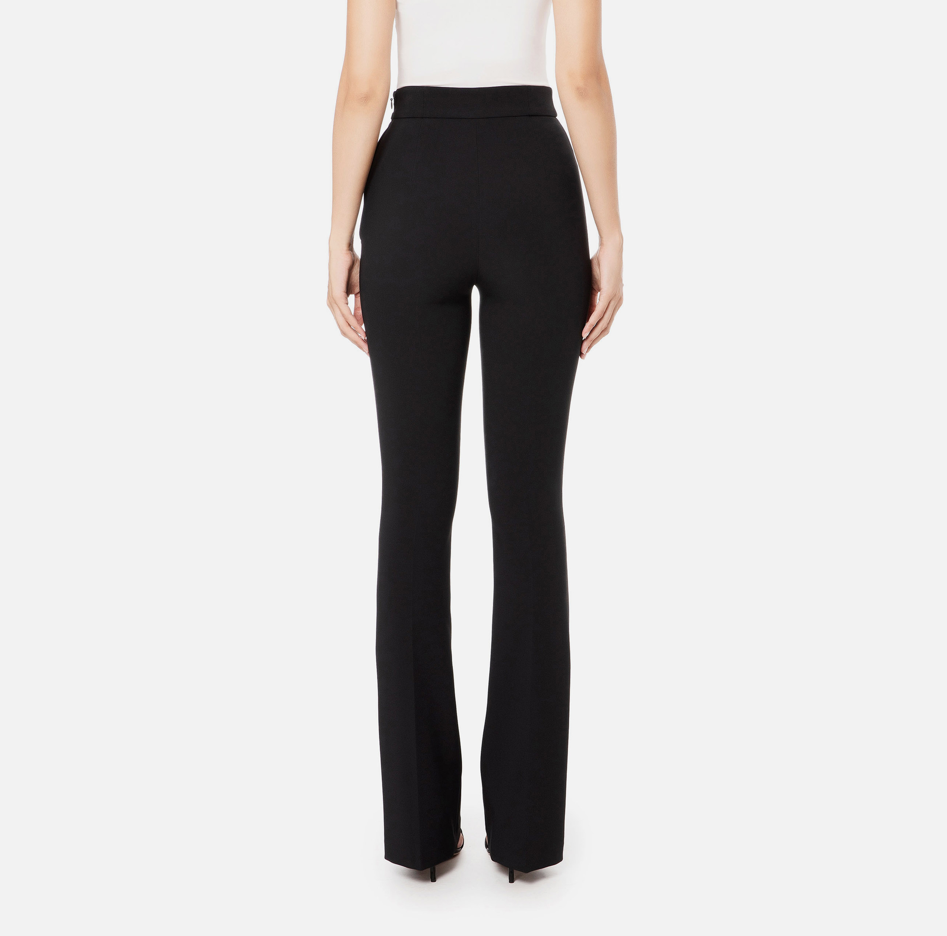 Pantalone a zampa - Elisabetta Franchi® Outlet