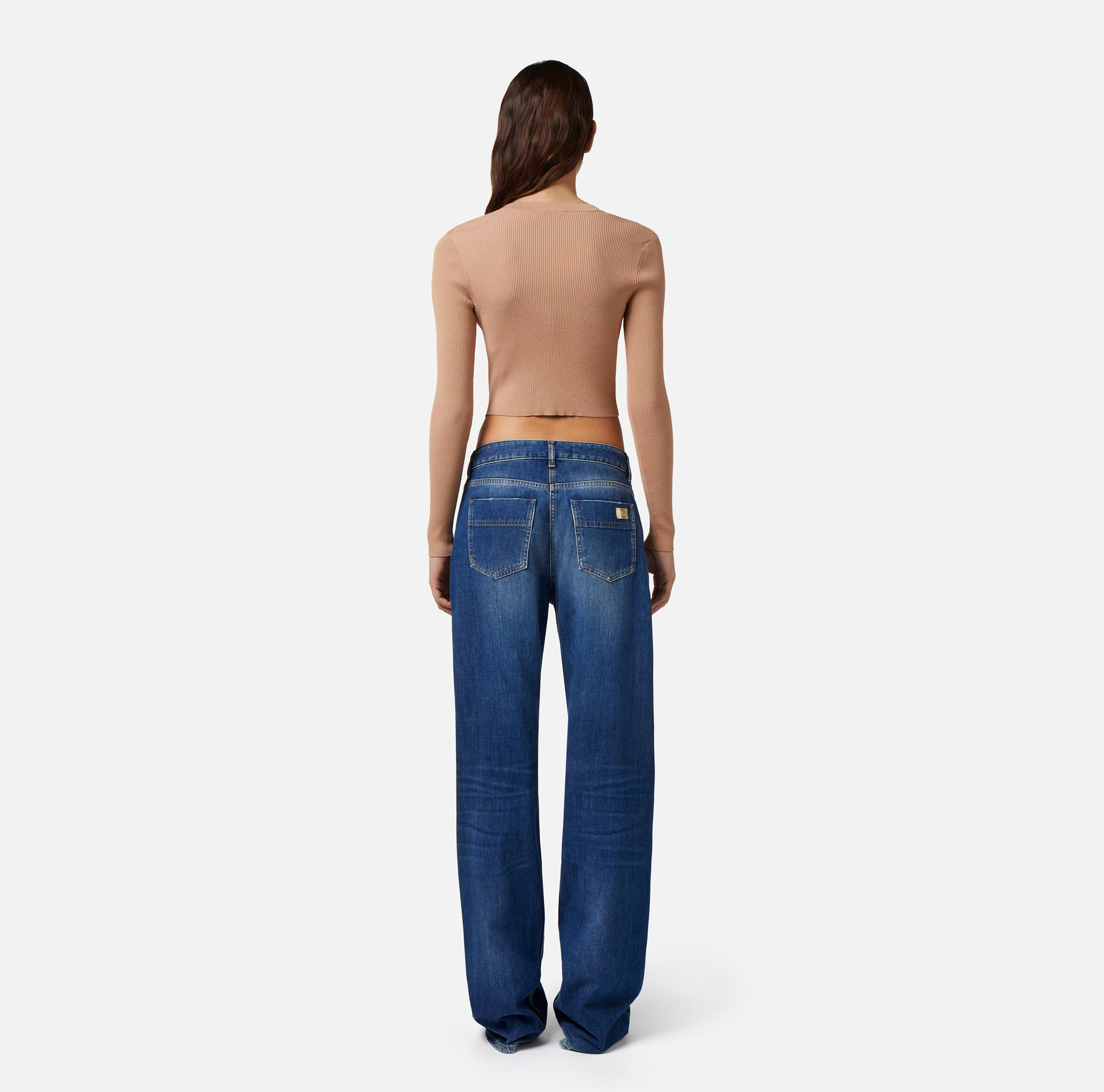 Palazzo jeans - Elisabetta Franchi® Outlet
