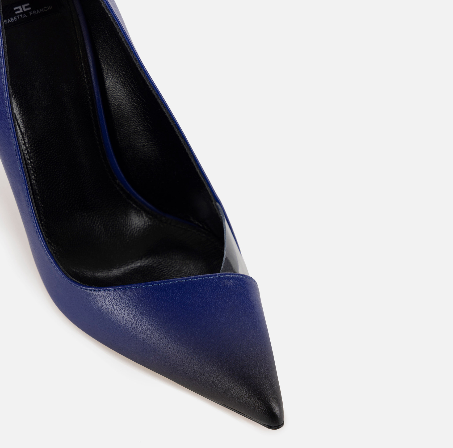 Shaded leather pumps - Elisabetta Franchi® Outlet