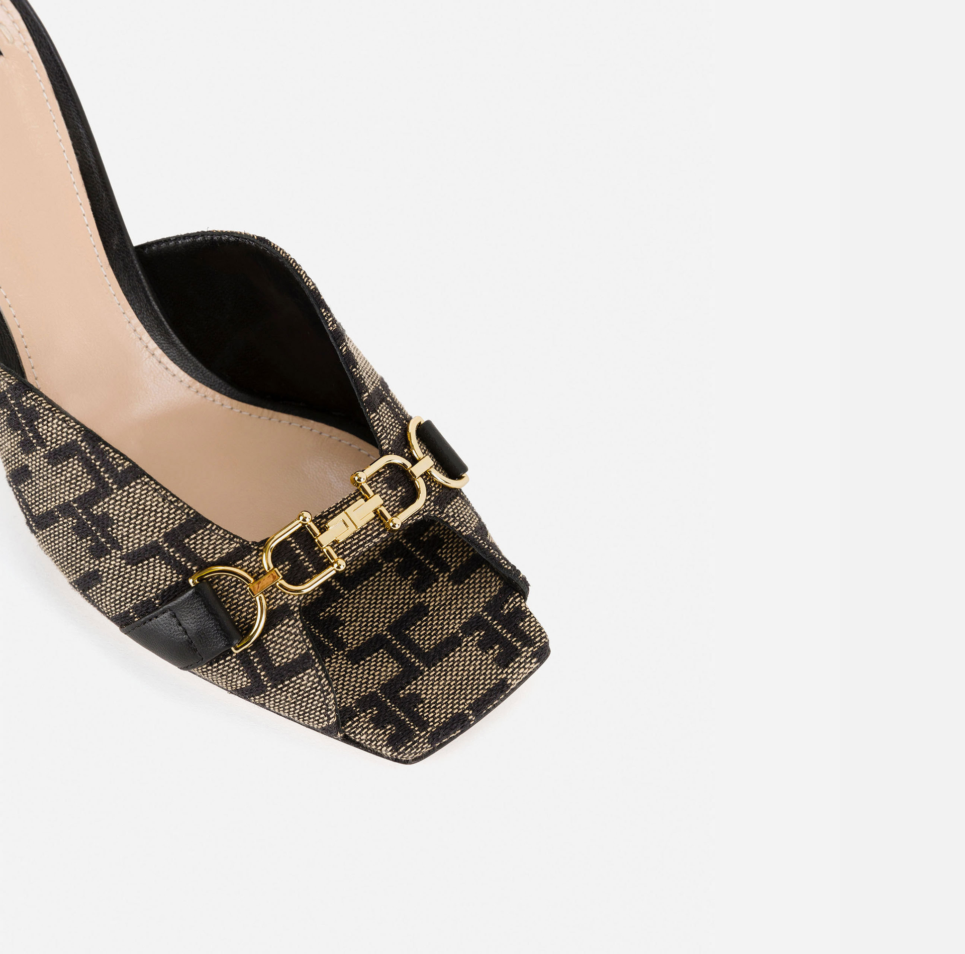 Monogram Slider Sandal | Elisabetta Franchi® Outlet