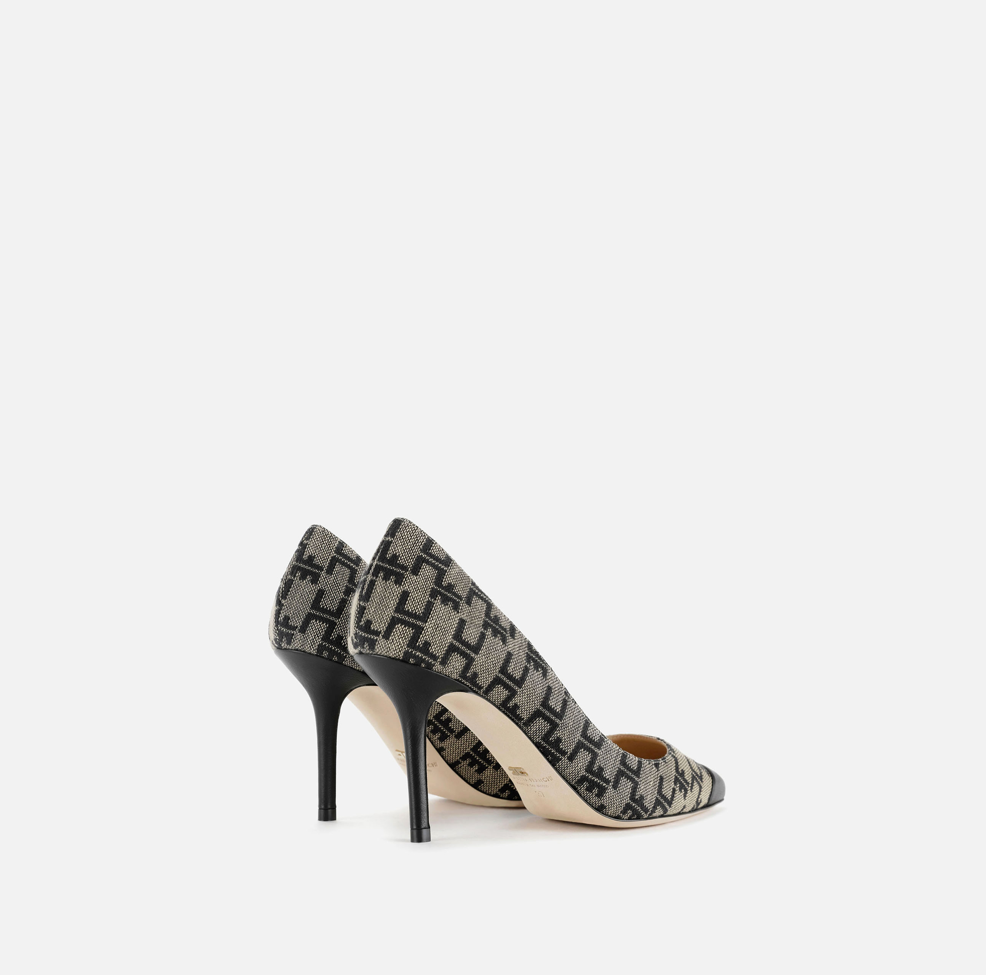 Monogram pumps - Elisabetta Franchi® Outlet