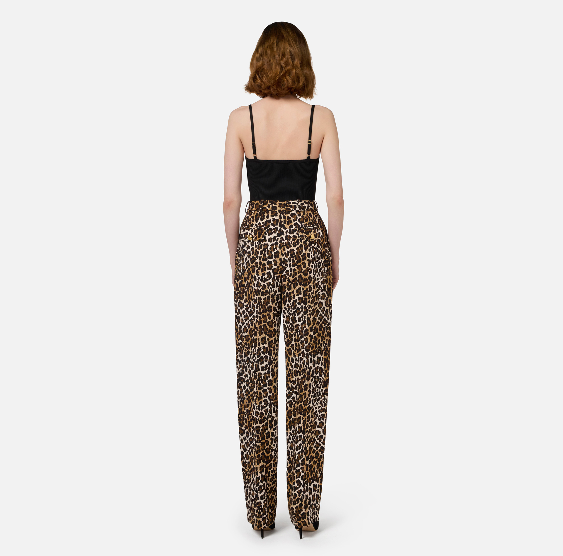 Top bustier en viscose effet plissé - Elisabetta Franchi® Outlet