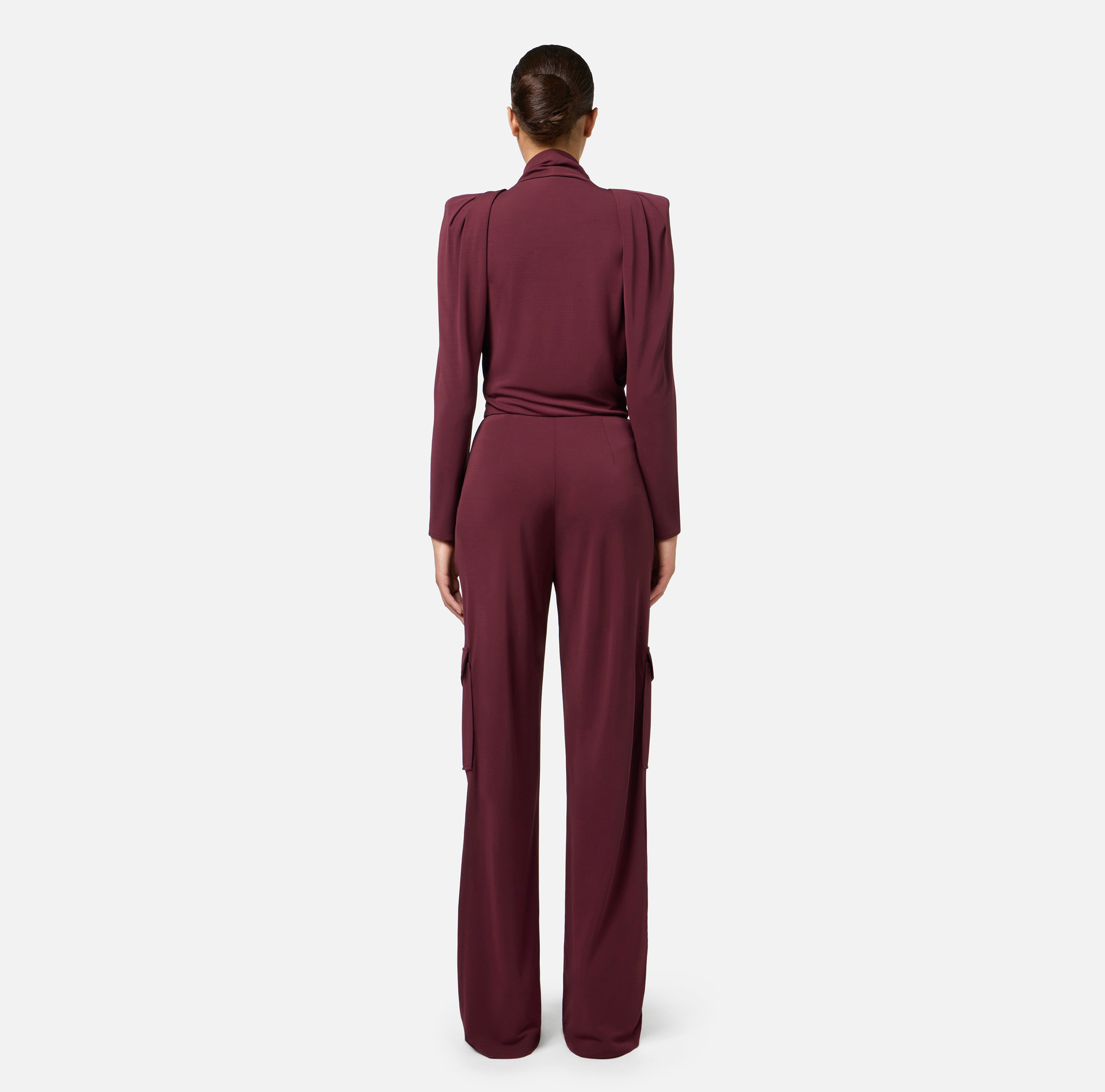 Combinaison en jersey avec ceinture breloques | Elisabetta Franchi® Outlet