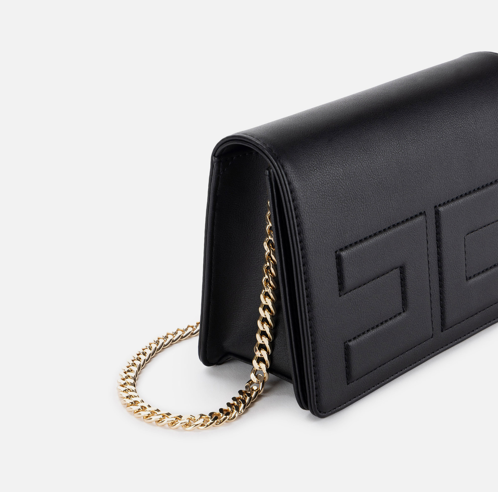 Micro bag with logo - Elisabetta Franchi® Outlet